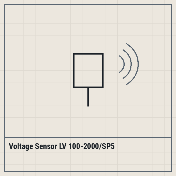 Voltage Sensor LV 100-2000/SP5