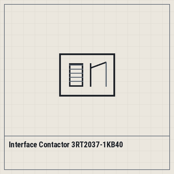 Interface Contactor 3RT2037-1KB40
