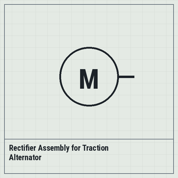 Rectifier Assembly for Traction Alternator