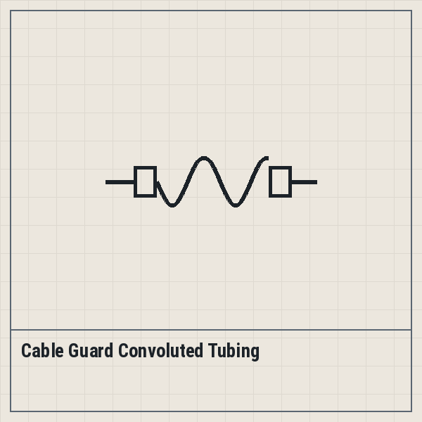 Cable Guard Convoluted Tubing