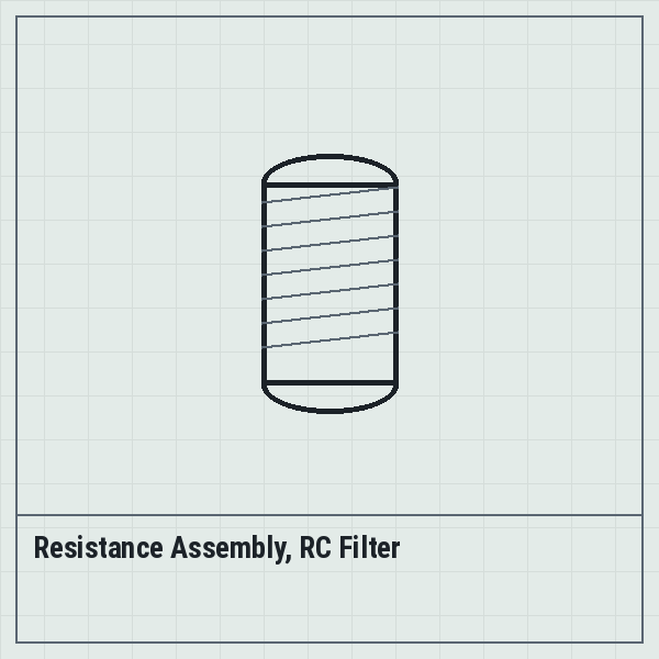 Resistance Assembly, RC Filter