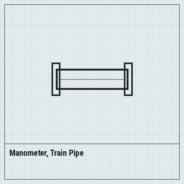 Manometer, Train Pipe