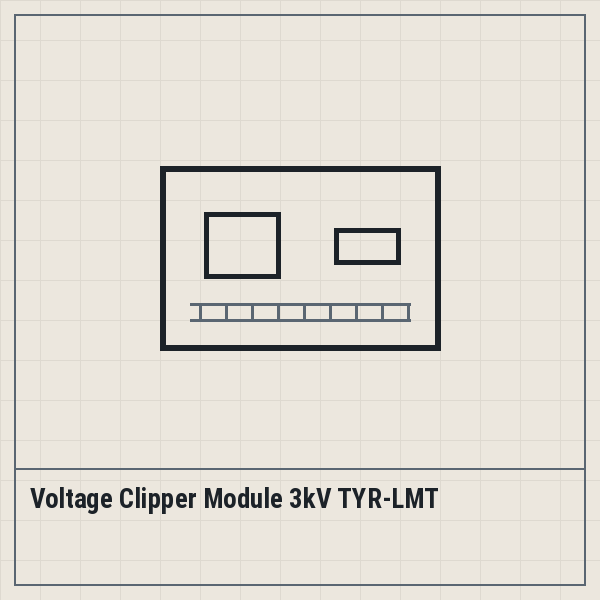 Voltage Clipper Module 3kV TYR-LMT