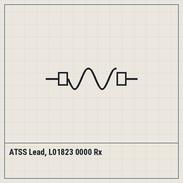 ATSS Lead, L01823 0000 Rx