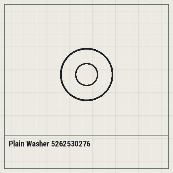Plain Washer 5262530276
