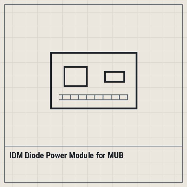 IDM Diode Power Module for MUB