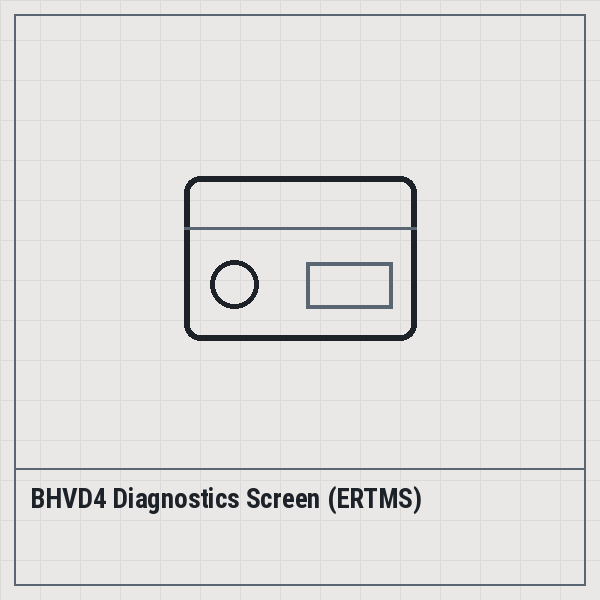 BHVD4 Diagnostics Screen (ERTMS)
