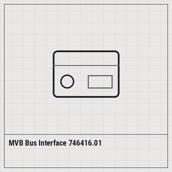MVB Bus Interface 746416.01