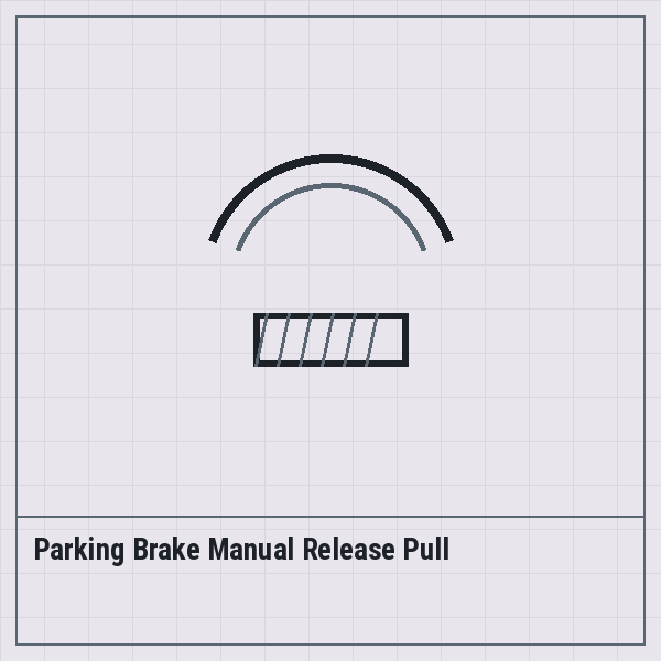 Parking Brake Manual Release Pull