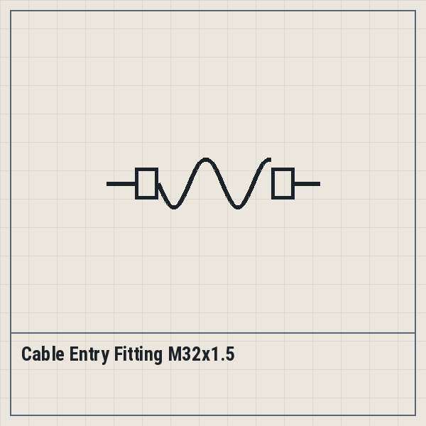 Cable Entry Fitting M32x1.5