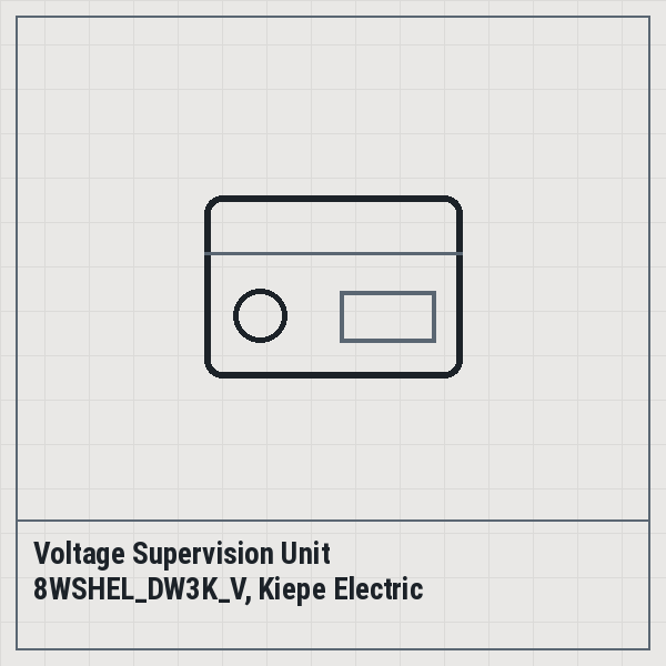 Voltage Supervision Unit 8WSHEL_DW3K_V, Kiepe Electric