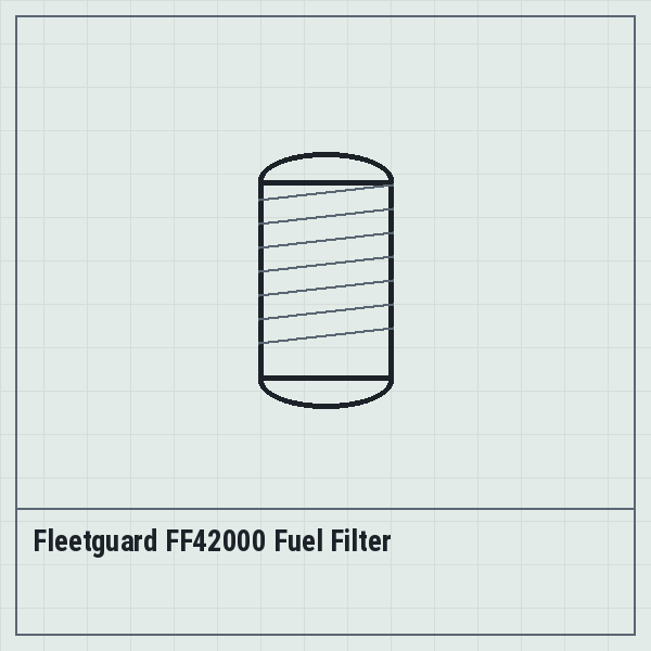 Fleetguard FF42000 Fuel Filter